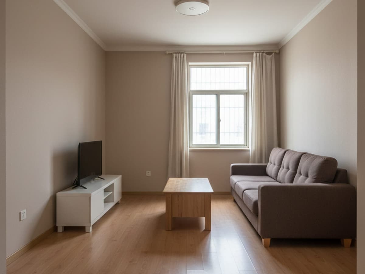 Plain unfurnished living room